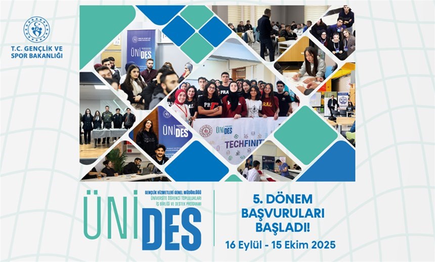 2025-2026 Yılı ÜNİDES Başvuruları Başladı!