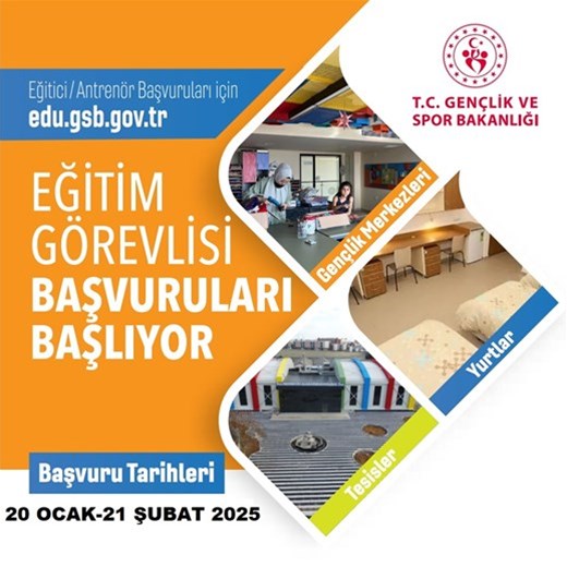 Eğitim Görevlisi Başvuruları Başlıyor